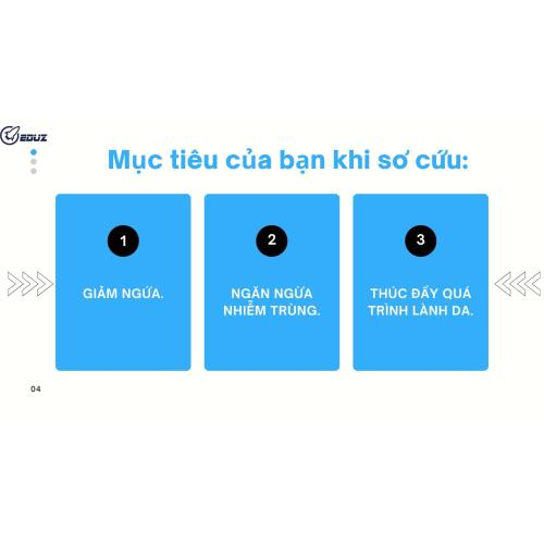 4. Mục tiêu khi sơ cứu